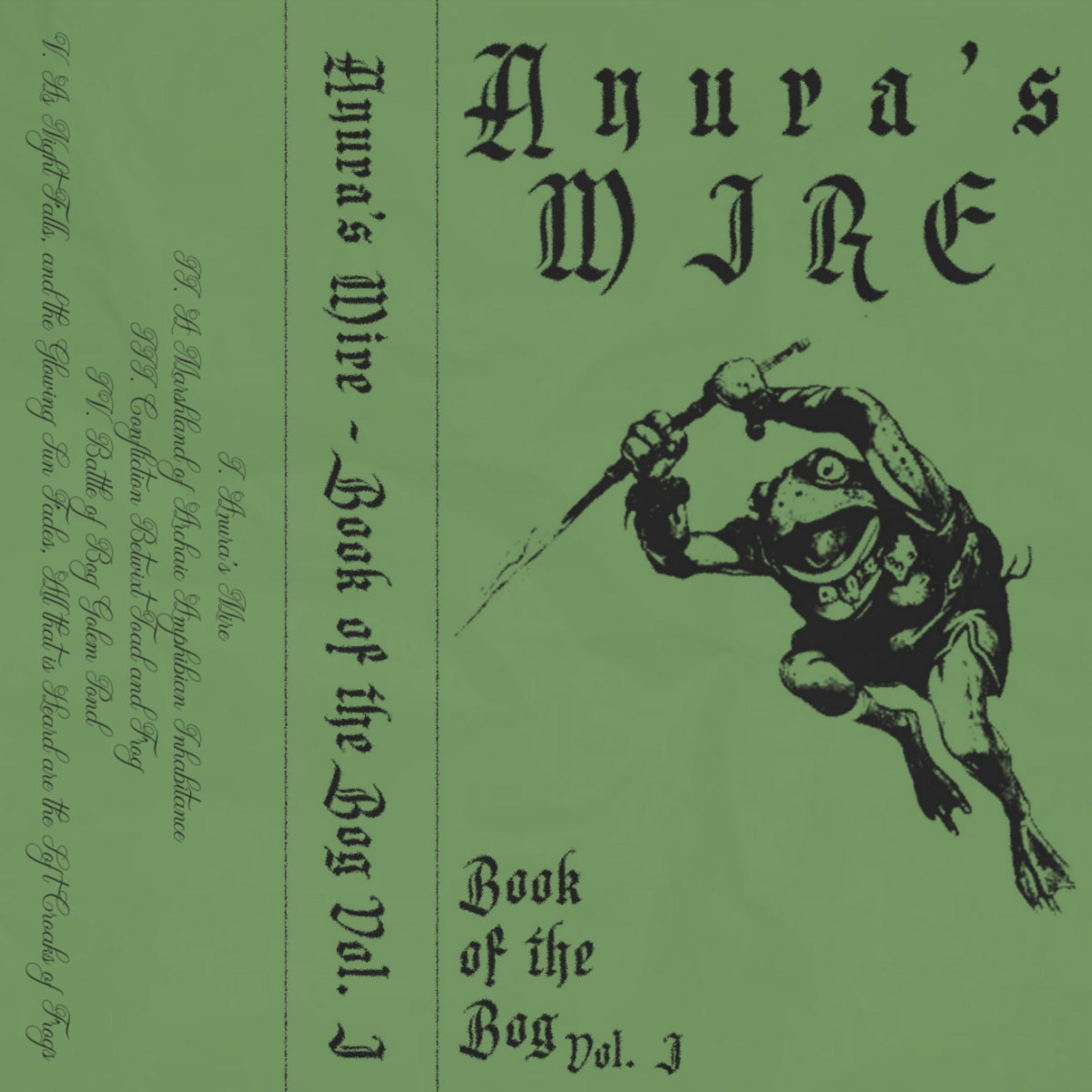 Anura&rsquo;s Mire – Book of the Bog Vol. I